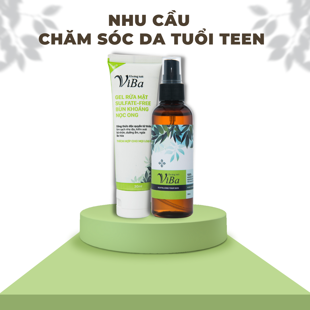 Nhu cầu chăm sóc da tuổi Teen