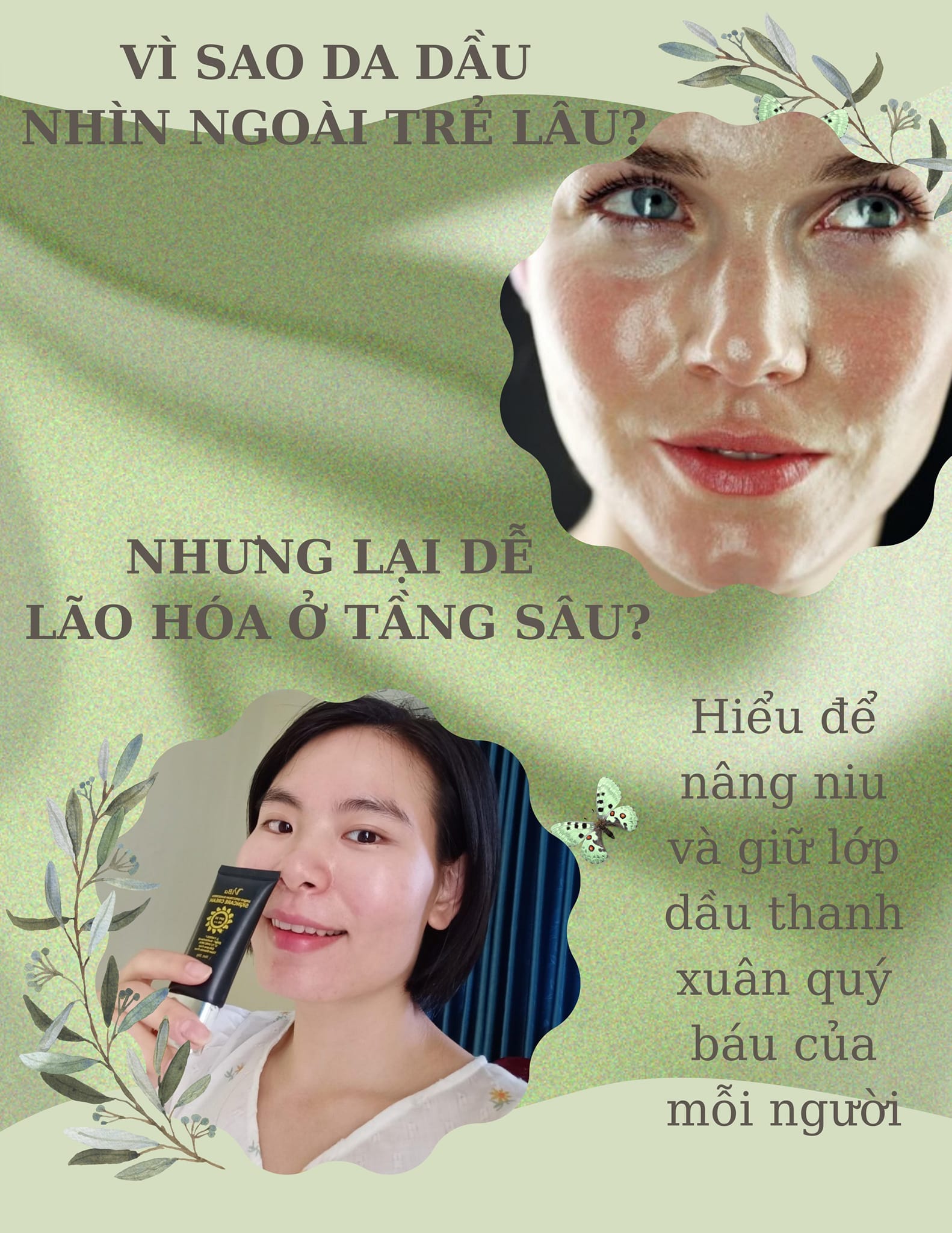 VÌ SAO DA DẦU NHÌN NGOÀI TRẺ LÂU?   NHƯNG... LẠI DỄ LÃO HOÁ TỪ TẦNG SÂU?