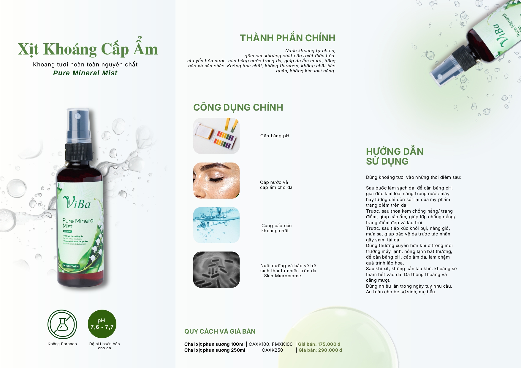 XỊT KHOÁNG CẤP ẨM