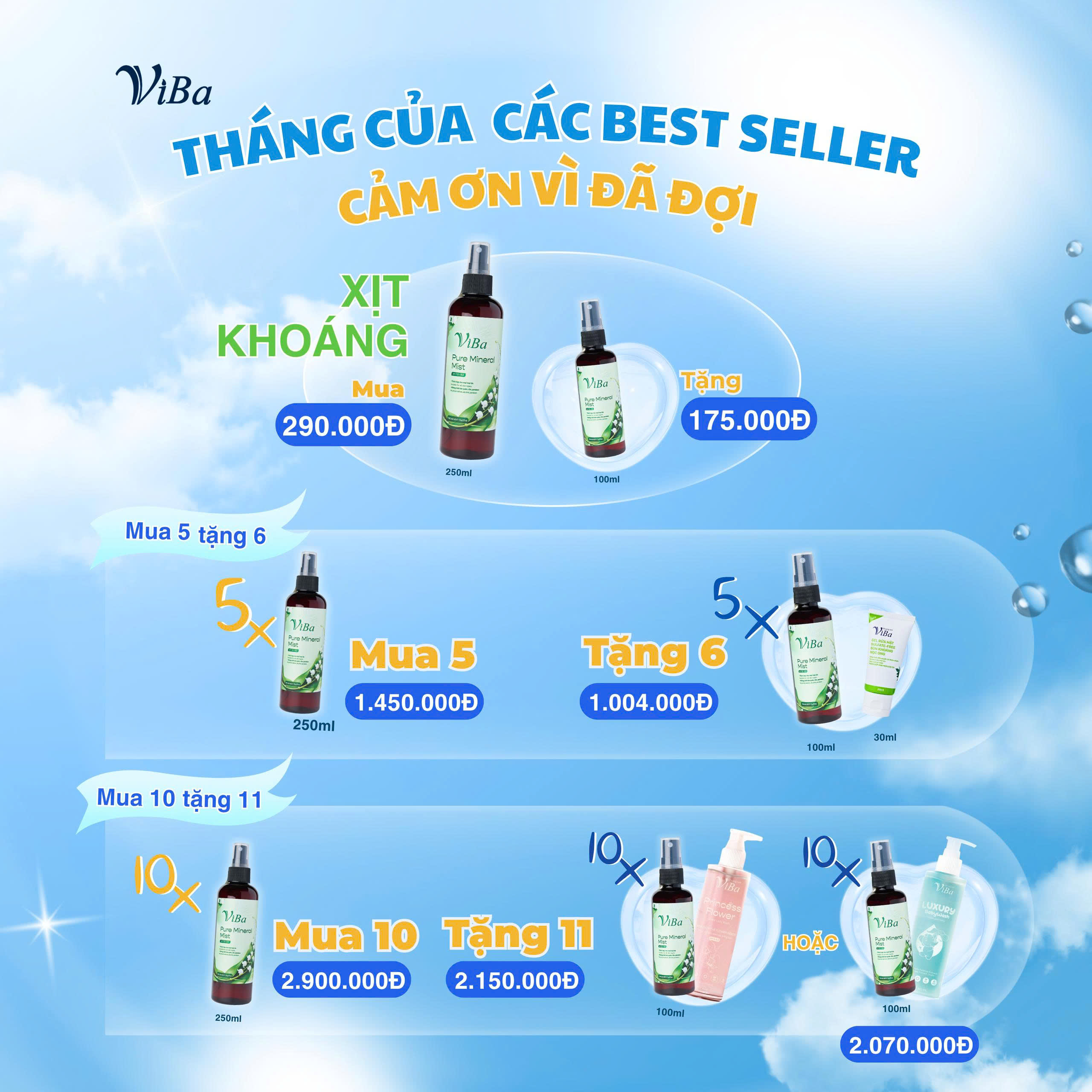 THÁNG CỦA CÁC BEST SELLER